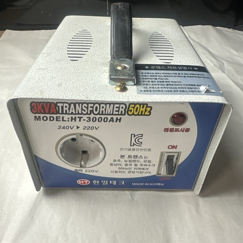 Hanil 3kva transformer 50hz - hanil,