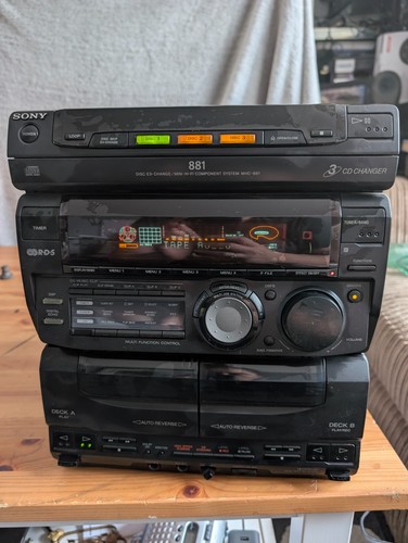 Sony hcd h881 hifi - hcd-h881, stereo