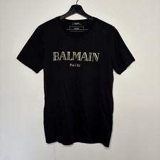 Balmain Paris Logo T Shirt