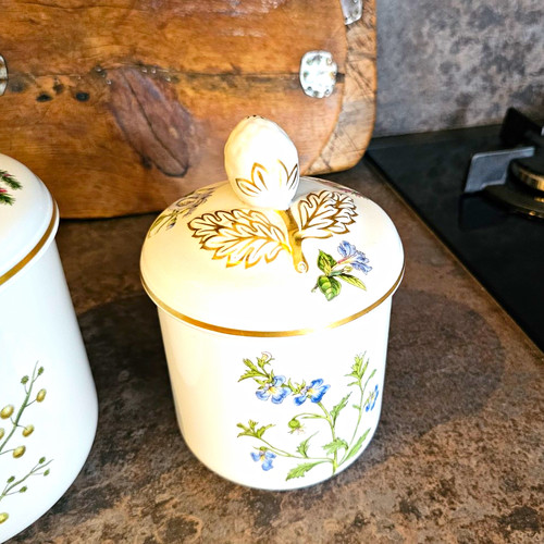 Spode stafford flowers 3pc - stafford,