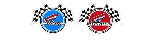 Honda racing chequered - honda,