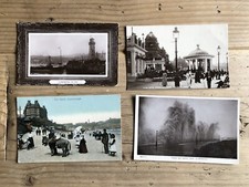 4 Vintage Postcards Relating
