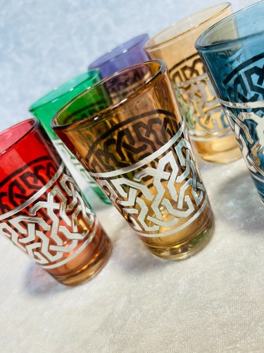 Moroccan tea glasses - moroccan,