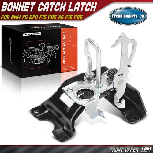 Bonnet latch lock front - front, upper