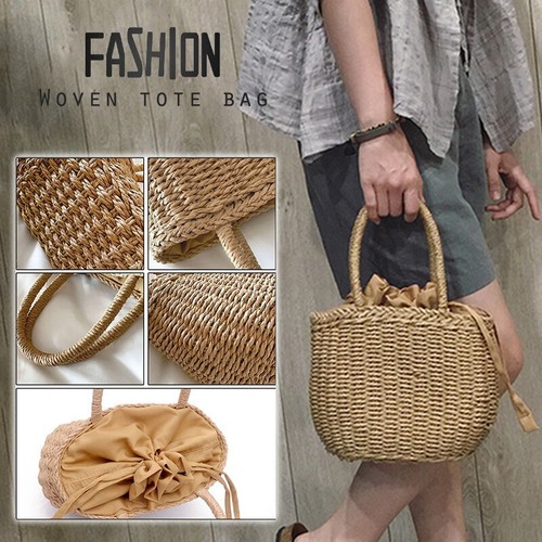 Retro wicker women - women, handbag