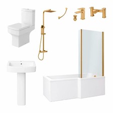Complete bathroom suite 1700mm - suite,
