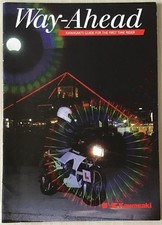 KAWASAKI Motorcycle First Time Rider Guide Sales Brochure Undated AR125 TESTED