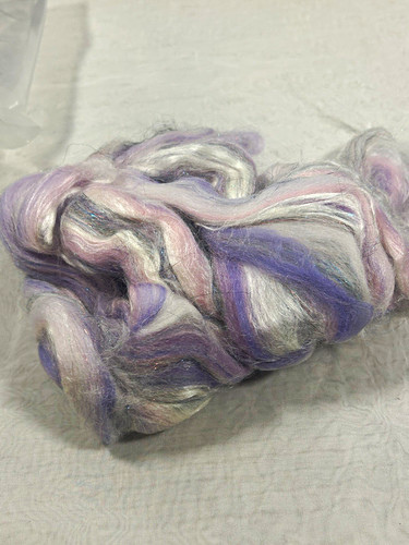 Wool roving fibre - roving,