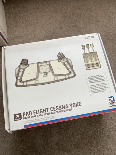 Saitek pro flight cessna yoke - saitek,