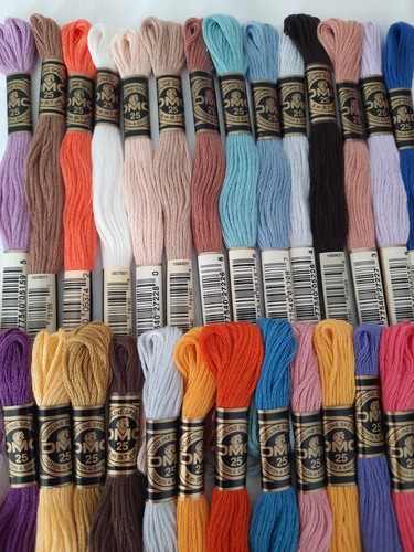 Pack dmc threads colours - pack,