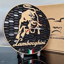 Lamborghini Style Wall Clock