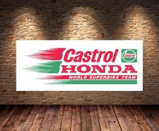 castrol honda Banner Garage