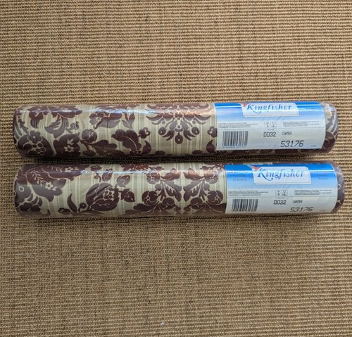 Rolls vintage flocked - 2x,