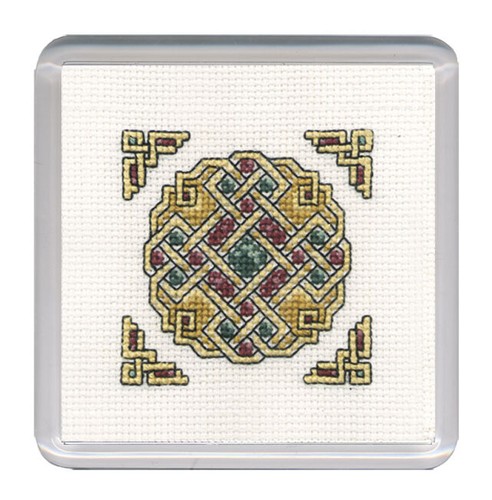 Celtic jewel coaster - celtic, cross