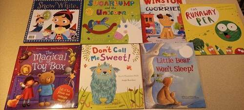 Various children reading books - children,