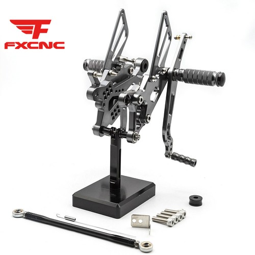 Fxcnc grey rearsets foot - rearsets, pegs