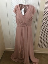 jjsHouse Chiffon Dusky Rose