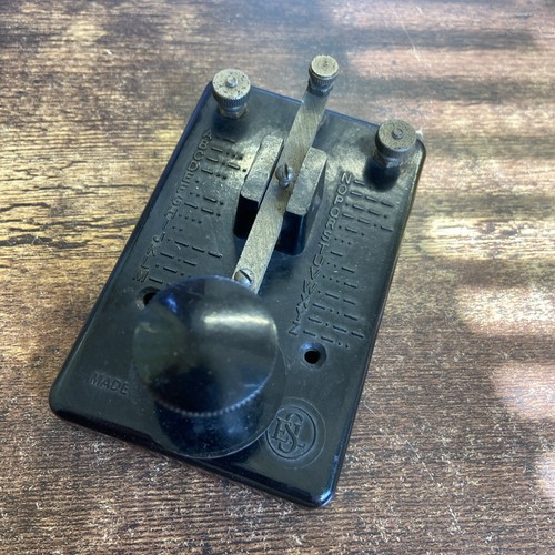 Vintage esl morse code key - vintage,