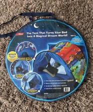 Kids bed canopy, space pattern. COLLECTION ONLY