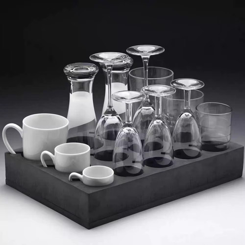 Foam cup holder - cup, rack