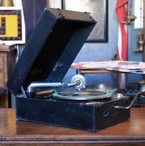 Antique columbia graphophone - antique,