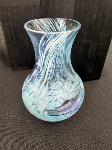 Caithness studio glass vase - glass,