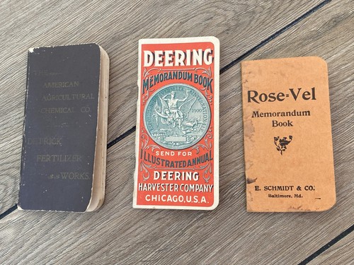 Deering harvester company memo - harvester,