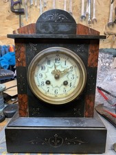 Antique french marble slate - french, &