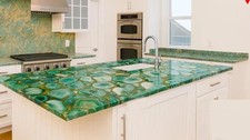 Green Agate Kitchen Countertop