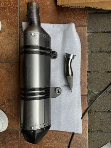 Akrapovic titanium slip - titanium, slip-on