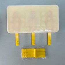 LEGO Ice Pop Lollipop Minifigure Mould Tray 3 Molds Lolly Popsicle Stick