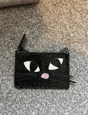 Lulu Guinness Sequin Black Cat