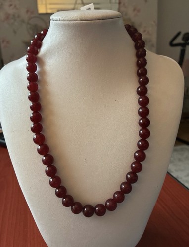 Carnelian agate necklace - agate,