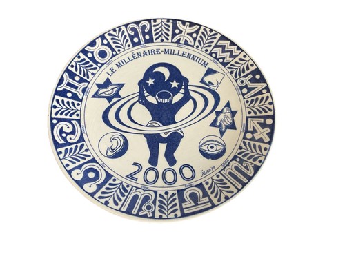 Delft blue millennium zodiac - blue,