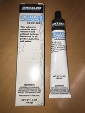 Genuine Quicksilver Bellows Adhesive for Mercruiser Drive / Exhaust Bellows