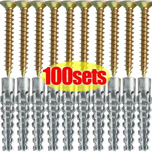 Serrated expansion screw metal - serrated,