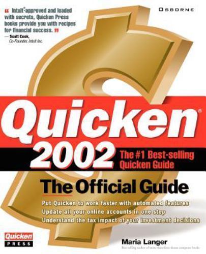 Quicken 2002 the official - quicken;, 2002: