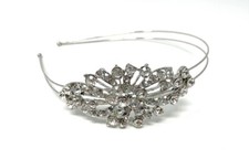 Bridal diamante crystal silver - diamante,