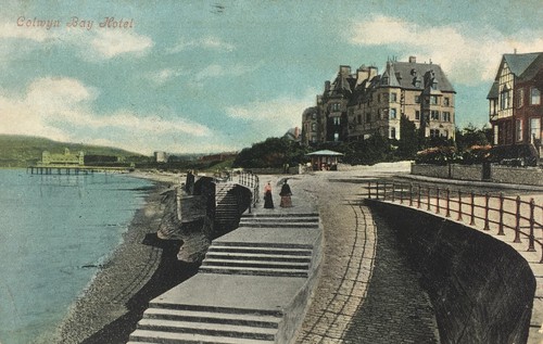 Vintage postcard wales - postcard,