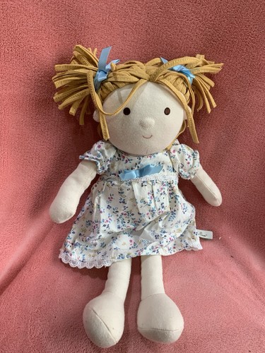 Silver cross vintage rag doll - rag,