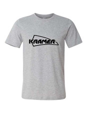 Kramer Guitar Gray Shirt Sizes: Small, Medium, Large, XL