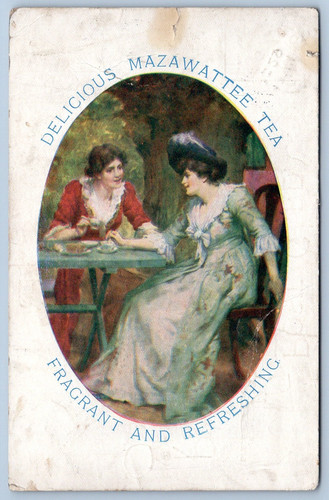 Advertising mazawattee tea - mazawattee, pp
