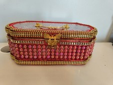 Handmade Beaded Jewelry Box