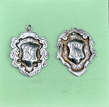 2X Vintage Sterling Silver