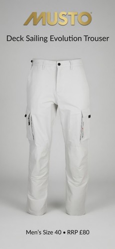 Musto evolution white deck - musto,