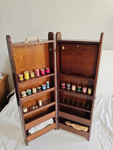 Sewing box cabinet - sewing, box/cabinet
