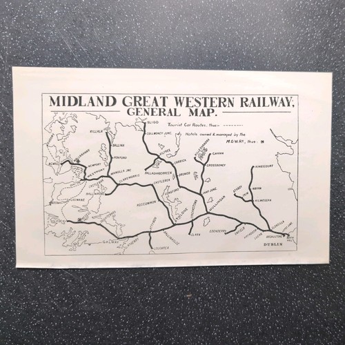 Original 1916 map midland - of,