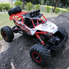 1:12 Big RC Cars Remote Control Monster Truck 4WD Off-Road Kids Toy + 2 Battery