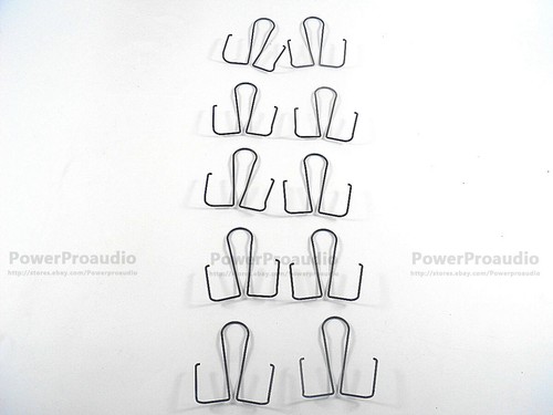 10x replacement belt clips - 10x,