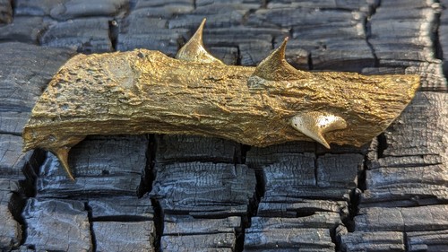Large rose stem - rose, thorns